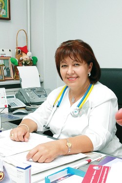 О.П. Донецкая, заведующая кардиологическим отделением. Фото: Анастасия Нефёдова